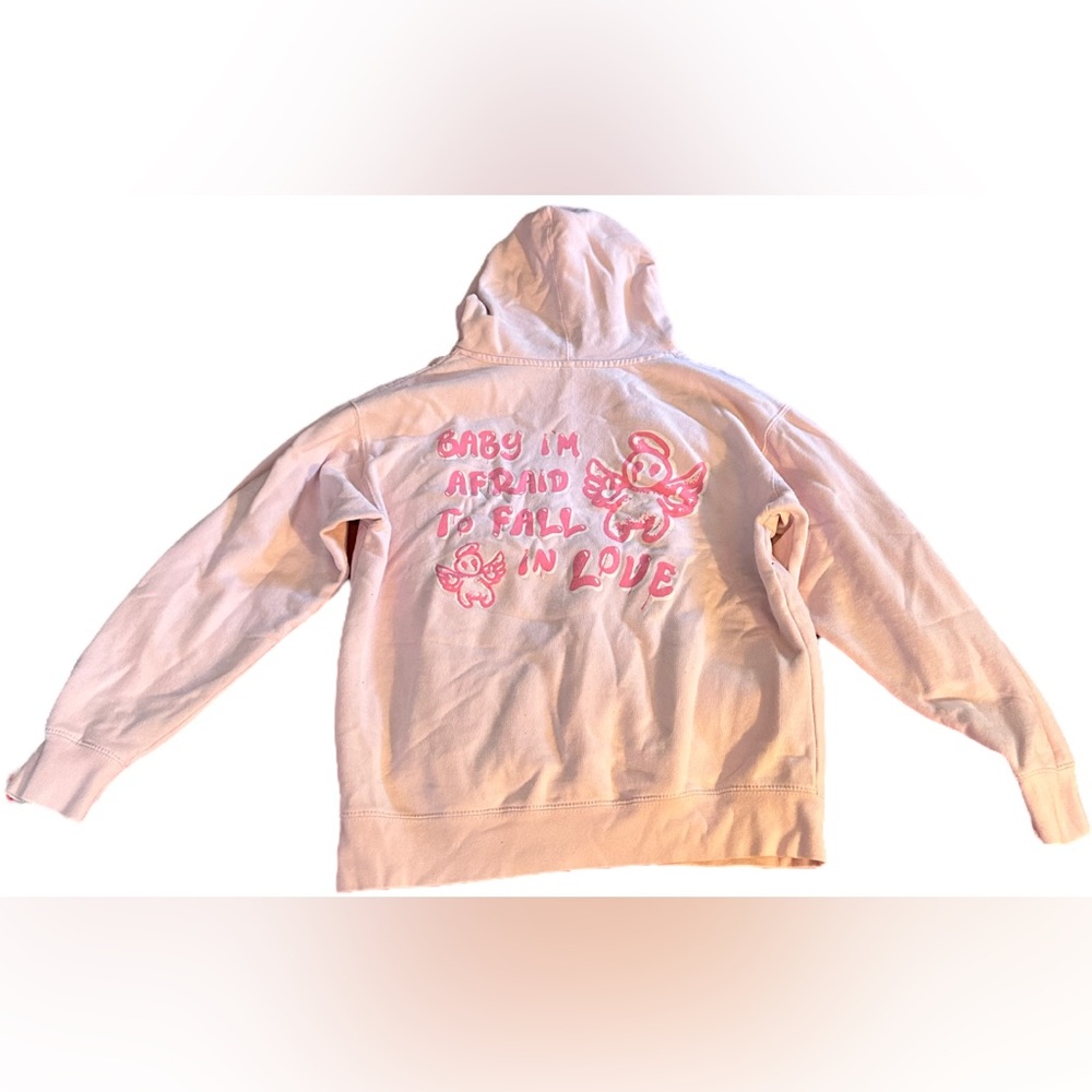 Baby I’m afraid to fall in love hoodie